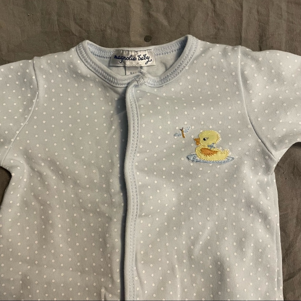 Like new Magnolia Baby footie/sleeper - Picture 2 of 3